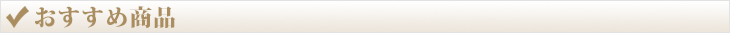 おすすめ商品